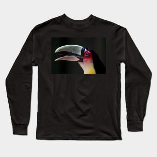 Red Breasted Toucan Portrait at Iguassu, Brazil Long Sleeve T-Shirt